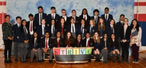 group photo of 2019 STRIVE Club